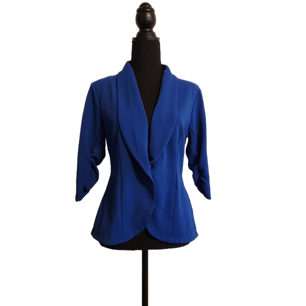 Royal Blue Stretch Blazer